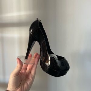 Vintage Black High Heel Shoe Tape Dispenser
